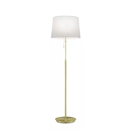 állólámpa fehér színű vázzal és fém testtel beltéri használatra trio-409100308 - moretti.hu