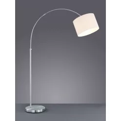 állólámpa fekete színű vázzal és fém testtel beltéri használatra trio-461100101 - moretti.hu