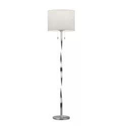 állólámpa fekete színű vázzal és fém testtel beltéri használatra trio-475310307 - moretti.hu