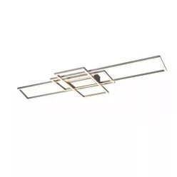 mennyezeti lámpa fekete színű vázzal és fém testtel beltéri használatra trio-620010407 - moretti.hu