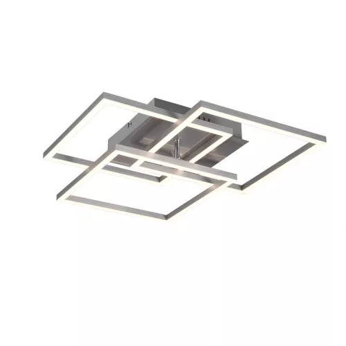mennyezeti lámpa bronz színű vázzal és fém testtel beltéri használatra trio-r62883107 - moretti.hu