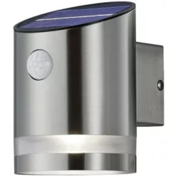   TRIO R22231107 SALTA Fali Lámpa Mozgásérzékelővel Ezüst LED IP44