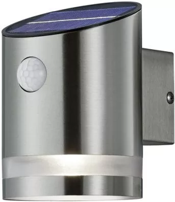 TRIO R22231107 SALTA Fali Lámpa Mozgásérzékelővel Ezüst LED IP44