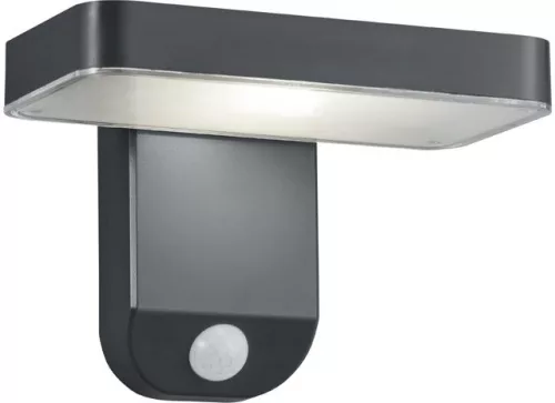 TRIO R22261142 ESQUEL Fali Lámpa Mozgásérzékelővel Antracit LED IP44