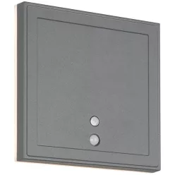   TRIO R23056242 FORTALEZA Fali Lámpa Mozgásérzékelővel Antracit LED IP44