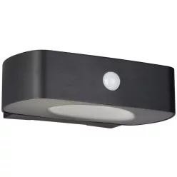   TRIO R23336202 BILBAO Fali Lámpa Mozgásérzékelővel Fekete LED IP44