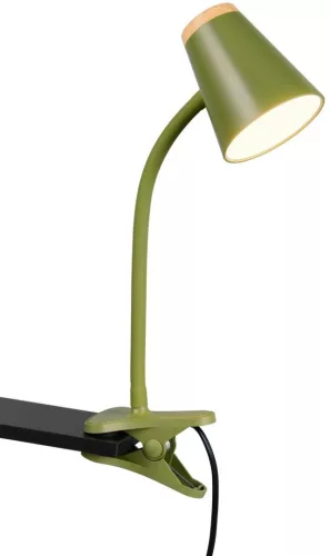 Trio PONGO R25831115 Asztali lámpa klipsszel 1x4.5w/led 3000k 500lm ip20