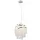 TRIO R37349106 POMP Kristály Függesztett Lámpa Ezüst LED IP20