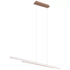   TRIO R37882176 ODIO Modern Led Függesztett Lámpa Szürke LED IP20