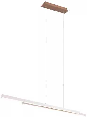 TRIO R37882176 ODIO Modern Led Függesztett Lámpa Szürke LED IP20