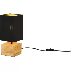 Trio WOODY R50171080 Asztali lámpa 1x40w/e14 ip20