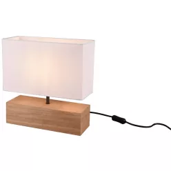 Trio WOODY R50181030 Asztali lámpa 1x60w/e27 ip20