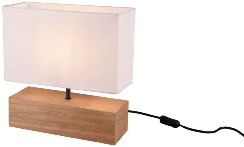 Trio WOODY R50181030 Asztali lámpa 1x60w/e27 ip20
