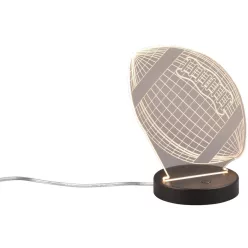   Trio FOOTBALL R52821132 Asztali lámpa 1x3w/led 3000k 250lm ip20