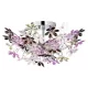 Trio FLOWER R60014017 Plafonlámpa 4x40w/e14 ip20
