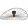 Trio CHAPEAU R61451032 Plafonlámpa 1x40w/e27 ip20
