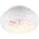 TRIO R61574031 BIDAR Ventilátoros lámpa Fehér E27 IP20