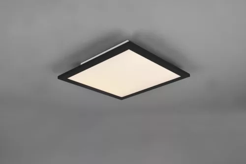 TRIO R62323032 ALPHA Négyzetes Mennyezeti Lámpa Fekete LED IP20