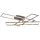 Trio CORSO R64423107 Plafonlámpa 1x36w/led 2700-6000k 4600lm ip20