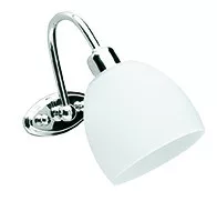 fali lámpa fehér színű vázzal és fém testtel beltéri használatra viokef-351300 - moretti.hu