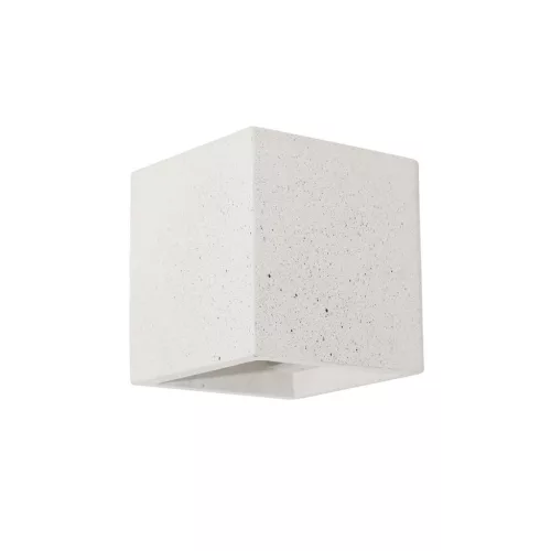 fali lámpa fehér színű vázzal és beton testtel beltéri használatra viokef-4096902 - moretti.hu