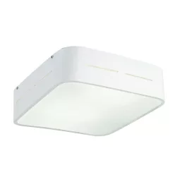 mennyezeti lámpa fehér színű vázzal és fém testtel beltéri használatra viokef-4104200 - moretti.hu