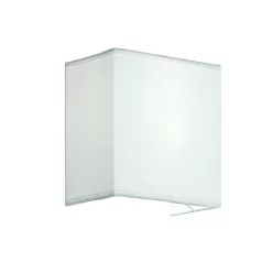 fali lámpa fehér színű vázzal és fém testtel beltéri használatra viokef-4123800 - moretti.hu