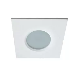 fürdőszobai beépíthető lámpa fehér színű vázzal és fém testtel beltéri használatra viokef-4151500 - moretti.hu