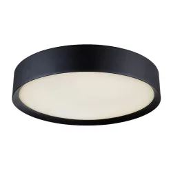 mennyezeti lámpa fekete színű vázzal és fém testtel beltéri használatra viokef-4155400 - moretti.hu