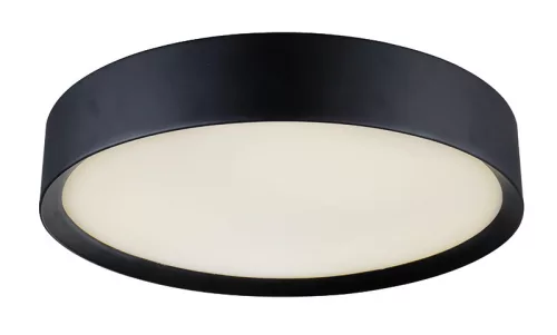 mennyezeti lámpa fekete színű vázzal és fém testtel beltéri használatra viokef-4155400 - moretti.hu