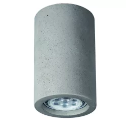 spot lámpa szürke színű vázzal és beton testtel beltéri használatra viokef-4160201 - moretti.hu