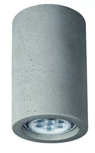 spot lámpa szürke színű vázzal és beton testtel beltéri használatra viokef-4160201 - moretti.hu