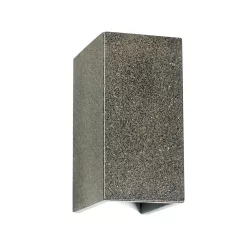 fali lámpa fekete színű vázzal és beton testtel beltéri használatra viokef-4240901 - moretti.hu