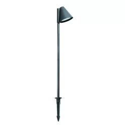 állólámpa dark gray színű vázzal és alumínium testtel beltéri használatra viokef-4255900 - moretti.hu