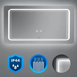 Vid 120 tükör led világítással