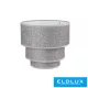 ELDLUX Függeszték 3 rétegű körös s-szürke len ernyővel