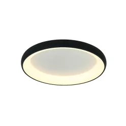 mennyezeti lámpa fekete színű vázzal és fém testtel beltéri használatra zambelis-2056 - moretti.hu