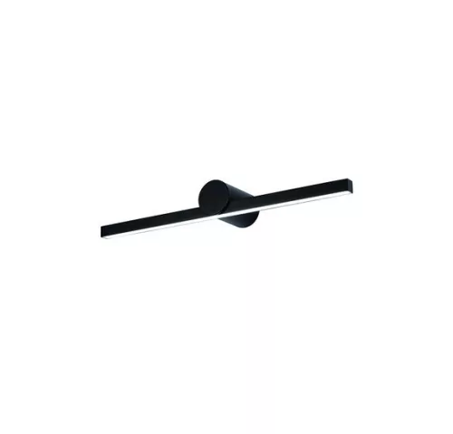 fürdőszobai tükörmegvilágító lámpa fekete színű vázzal és fém testtel beltéri használatra zambelis-22124 - moretti.hu