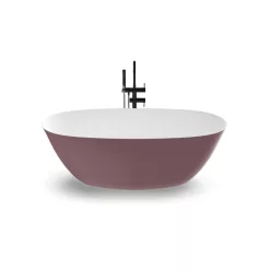   Covadonga szabadonálló kád_70x160_Rosa Metallic/Blanco Mate