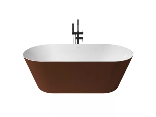 Leman kád_80x180_Cobre Metallic/Blanco Brillo
