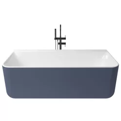 Kivu Wall kád_80x175_Cobalt/Blanco Brillo