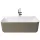 Kivu Wall kád_80x175_Cream/Blanco Brillo