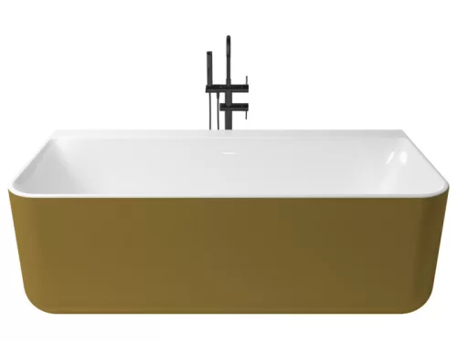Kivu Wall kád_80x175_Oro Metallic/Blanco Brillo