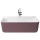 Kivu Wall kád_80x175_Rosa Metallic/Blanco Brillo