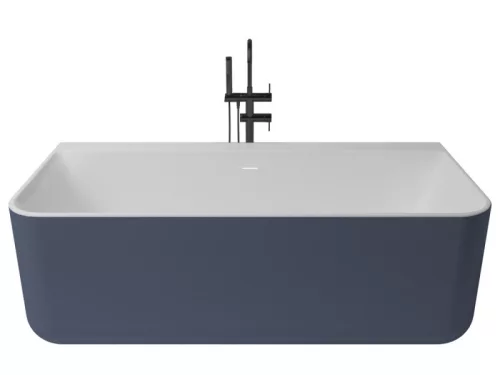 Kivu Wall kád_80x175_Cobalt/Blanco Mate