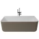 Kivu Wall kád_80x175_Cream/Blanco Mate