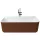 Kivu Wall kád_80x175_Cobre Metallic/Blanco Mate