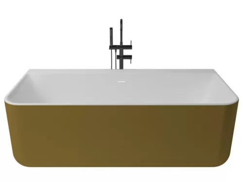 Kivu Wall kád_80x175_Oro Metallic/Blanco Mate
