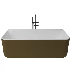 Kivu Wall kád_80x175_Oro Viejo Metallic/Blanco Mate