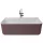 Kivu Wall kád_80x175_Rosa Metallic/Blanco Mate
